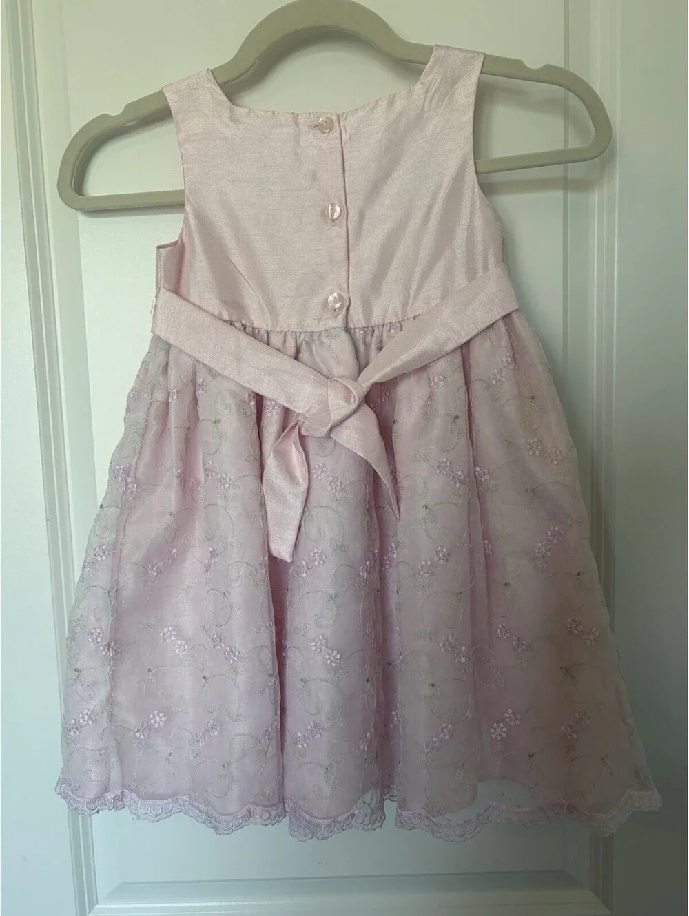 Youngland Girls Pink Party Dress Size 4T Wedding